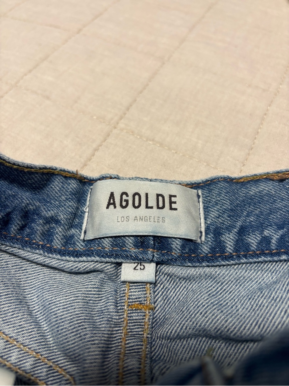 Agolde Ellis Trouser Jeans Size 25 - Picture 6 of 8